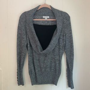 Dressbarn Grey Sweater